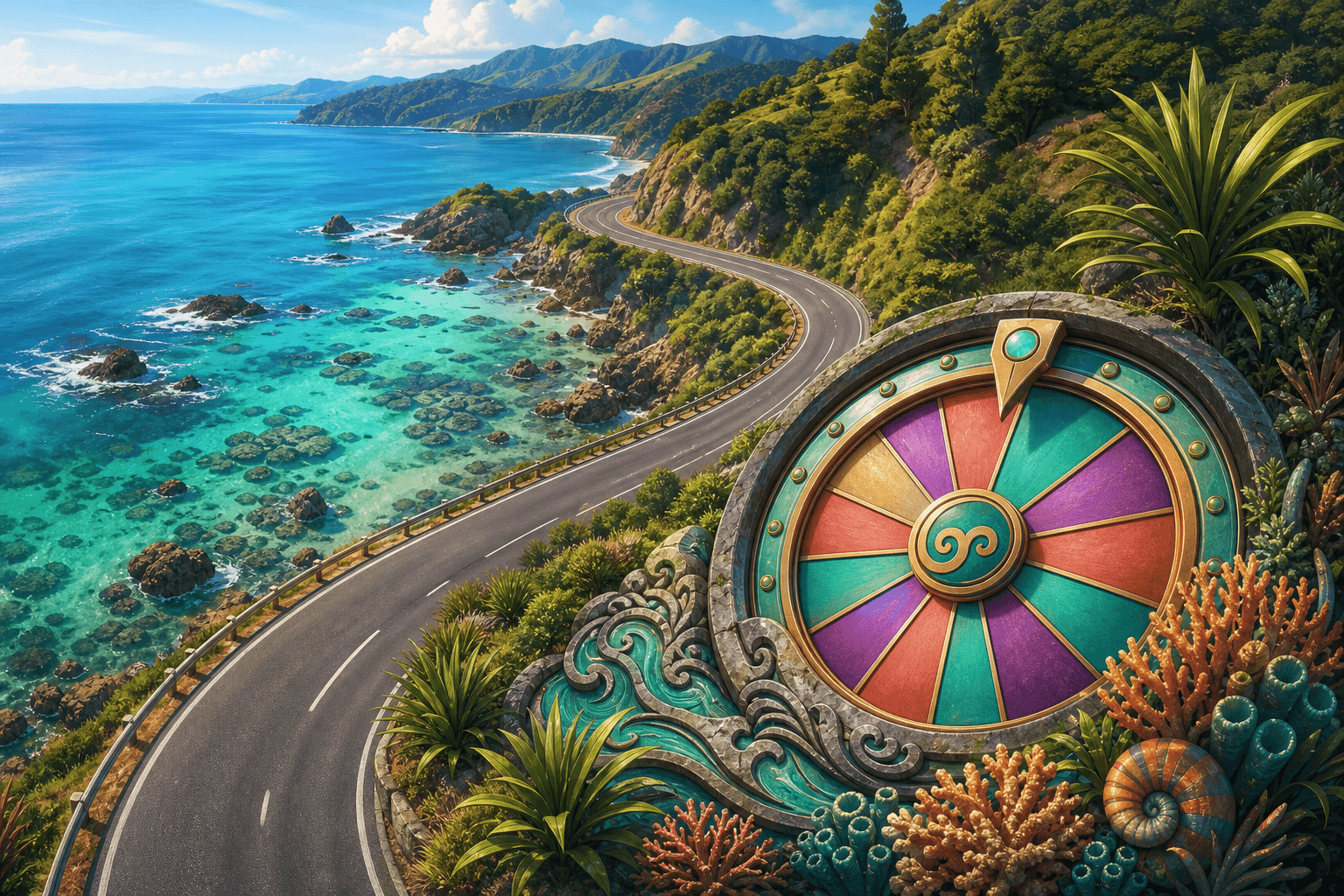 Reef Route Wheel game cover